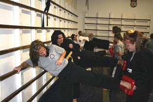 self defense training, ultimate fighting karate!